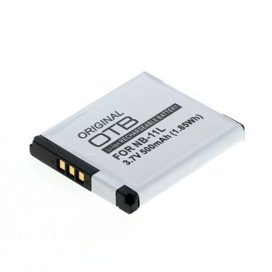 OTB - Ersatzakku kompatibel zu Canon NB-11L - 3,7 Volt 500mAh Li-Ion