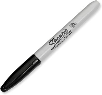 Sharpie Marker Fein Rundspitze schwarz