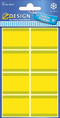 Avery Zweckform® 59373 Z-Design 59373, Tiefkühl-Etiketten, 5 Bogen/40 Etiketten