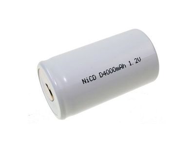 Mexcel - D-D4000H - 1,2 Volt 4000mAh Ni-CD - Hochtemperaturzelle