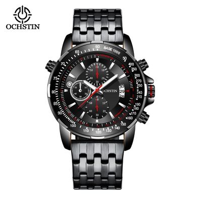 Ochstin Herren-Quarzuhr, wasserdicht, Chronograph, Armbanduhr 734831968842