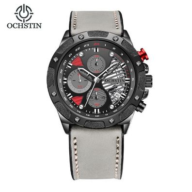 Ochstin Herren-Quarzuhr, wasserdicht, Chronograph, Armbanduhr 770090348644