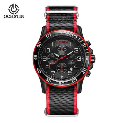 Ochstin Herren-Quarzuhr, wasserdicht, Chronograph, Armbanduhr 735940291212