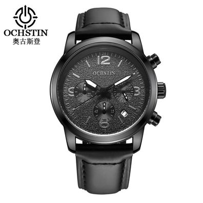 Ochstin Herren-Quarzuhr, wasserdicht, Chronograph, Armbanduhr 732753597960