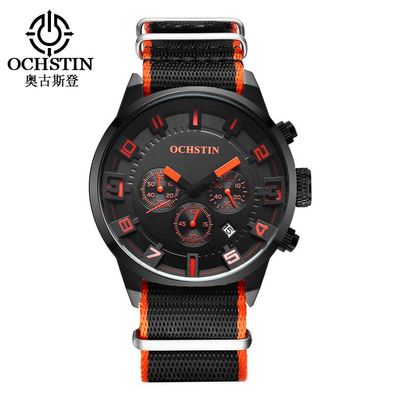 Ochstin Herren-Quarzuhr, wasserdicht, Chronograph, Armbanduhr 627488117105