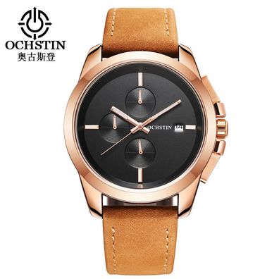 Ochstin Herren-Quarzuhr, wasserdicht, Chronograph, Armbanduhr 627441323689