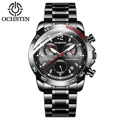 Ochstin Herren-Quarzuhr, wasserdicht, Chronograph, Armbanduhr 598263736576