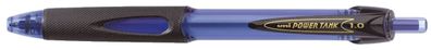 uni-ball® 141351 Gel-Kugelschreiber POWER TANK - 0,4 mm, blau (dokumentenecht)