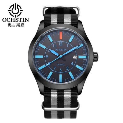 Ochstin Herren-Quarzuhr, wasserdicht, Chronograph, Armbanduhr 735567503488