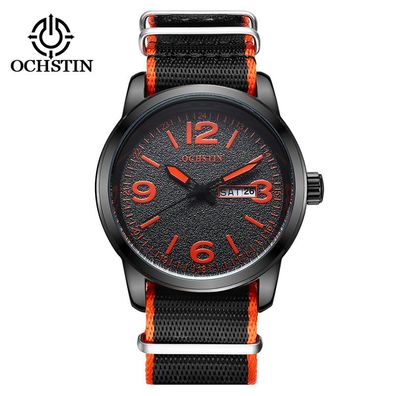 Ochstin Herren-Quarzuhr, wasserdicht, Chronograph, Armbanduhr 627365322606