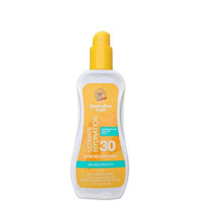 Australian Gold/ Ultimate Hydration SPF 30 Spray Gel Sunscreen 237ml/ Sonnenschutz