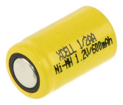 XCell - X1/2AA600 - 1/2 AA - 1,2 Volt 600mAh Ni-MH