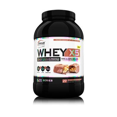 Genius Nutrition Whey-X5 (900g) Macarons