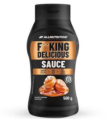 Fitking Delicious Sauce, Salted Caramel - 500g