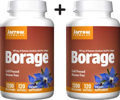 2 x Borage GLA-240 - 120 softgels