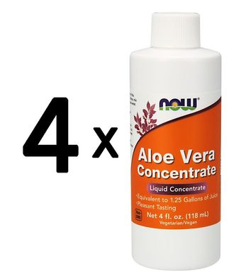 4 x Aloe Vera Concentrate - 118 ml