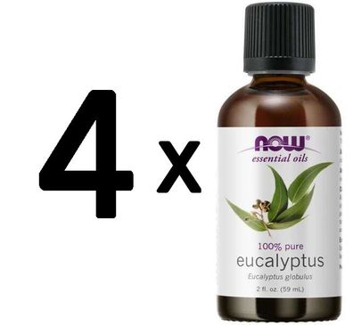 4 x Essential Oil, Eucalyptus Oil - 59 ml