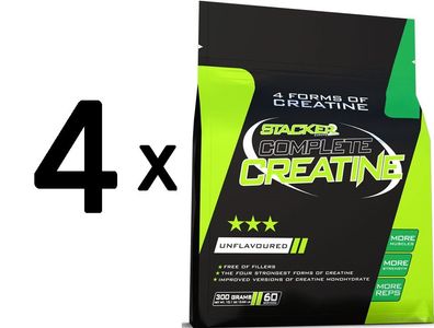 4 x Complete Creatine - 300g