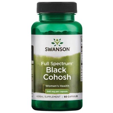 Black Cohosh, 540mg - 60 caps