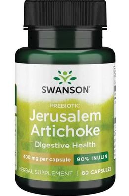 Full Spectrum Jerusalem Artichoke, 400mg - 60 caps