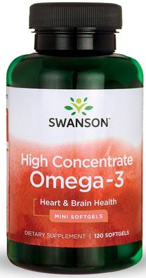 High Concentrate Omega-3 - 120 softgels