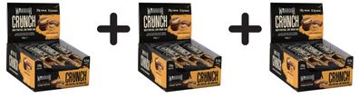 3 x Crunch Bar, Dark Chocolate Peanut Butter - 12 bars