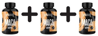 3 x Maca, 500mg - 60 tabs