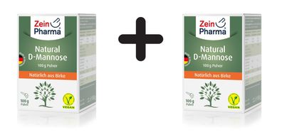 2 x Natural D-Mannose Powder - 100g