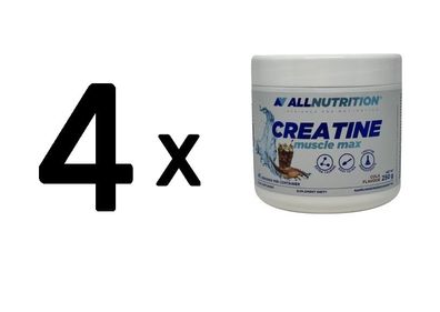 4 x Creatine Muscle Max, Cola - 250g