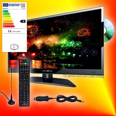 Reflexion LDDW160 40cm TV DVB-T2/S2/C 12/24V 230V Fernseher DVD-Player CI+ EEK E