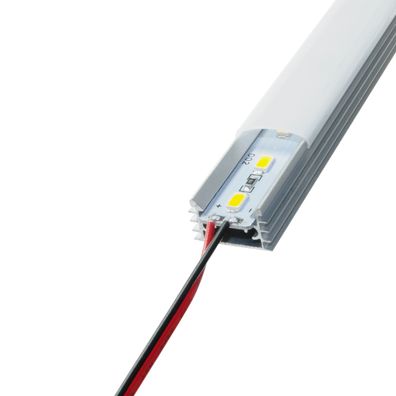 LED Aluschienen Set aus Alustrip und Schiene Profil B 1m