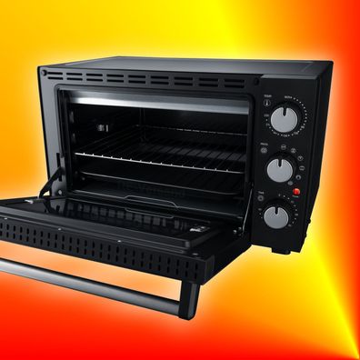 Steba KB M30 Grillbackofen 30L Isolierter Grill Backofen Umluft Timer Drehspieß