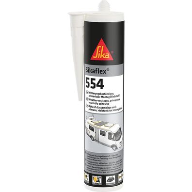 Sikaflex 554 (Sika 252i Ersatz) 300 ml Konstruktionskleber schwarz