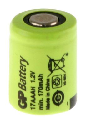 GP - 17AAAH - 1/3AAA - 1,2 Volt 170mAh Ni-MH