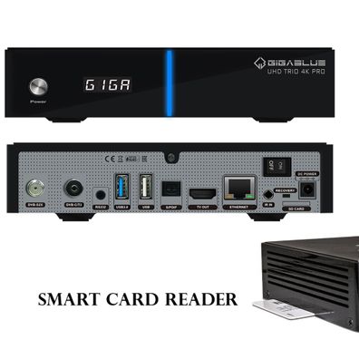 GigaBlue UHD Trio 4K PRO - Combo Tuner, W-LAN 1200Mbps