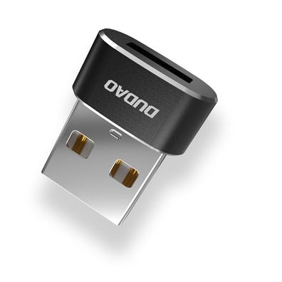 Dudao USB-C Typ C Adapter Converter klein kompakt Datentransfer Aufladung Ladeadap