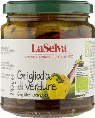 LaSelva 6x Gegrilltes Gemüse in Öl 280g