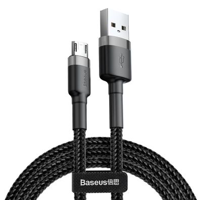 Baseus Cafule Cable durabel Kabel mit Nylon geflochtenes Ladekabel USB / micro