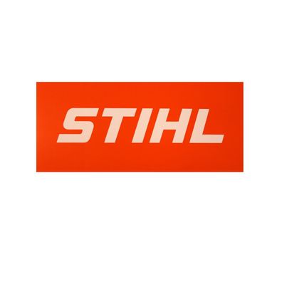 Stihl Aufkleber Orange 6 x 3 cm