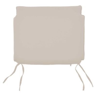 Sitzauflage 48 cm x 50 cm für Stapelstuhl Bari / Cosenza - creme