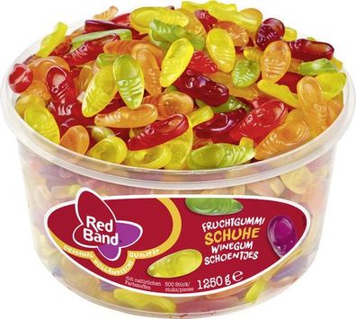 Red Band Fruchtgummi Schuhe, 500 St. 1,25kg