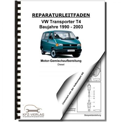 VW Transporter T4 (90-03) Diesel Einspritz/Vorglühanlage 1,9l Reparaturanleitung