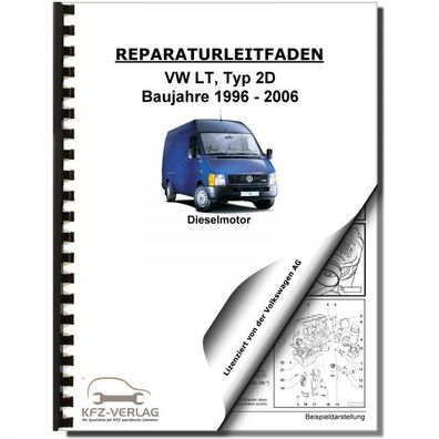 VW LT Typ 2D 1996-2006 4-Zyl. 2,8l Dieselmotor TDI 158 PS Reparaturanleitung