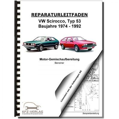 VW Scirocco 53 (74-92) 34 PICT-, Keihin-Vergaser Zündanlage Reparaturanleitung