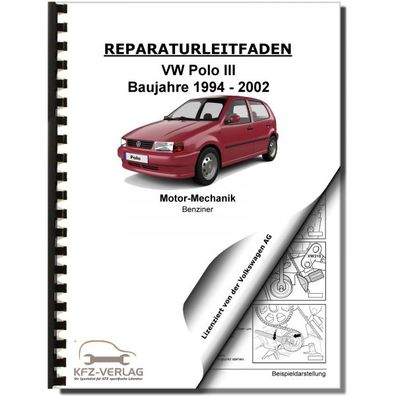 VW Polo 3 6N (94-02) 4-Zyl. 1,6l Benzinmotor 125 PS Mechanik Reparaturanleitung