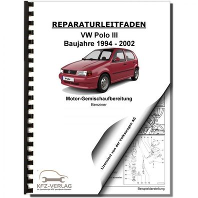 VW Polo 3 Typ 6N 1994-1902 4CV Einspritz- Zündanlage 1,4l Reparaturanleitung