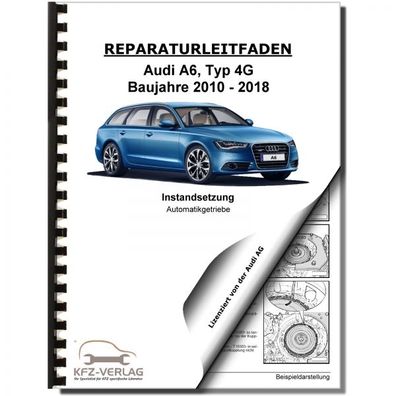 Audi A6 4G (10-18) Instandsetzung 8 Gang Automatikgetriebe Reparaturanleitung