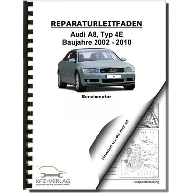 Audi A8 Typ 4E 2002-2010 6-Zyl. 2,8l Benzinmotor 209-231 PS Reparaturanleitung