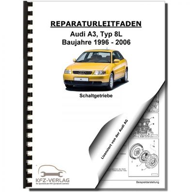 Audi A3 8L (96-06) 5 Gang Schaltgetriebe 4WD AWD 02C Kupplung Reparaturanleitung