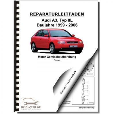 Audi A3 8L (99-06) 4-Zyl. Diesel Einspritz/Vorglühanlage 1,9l Reparaturanleitung